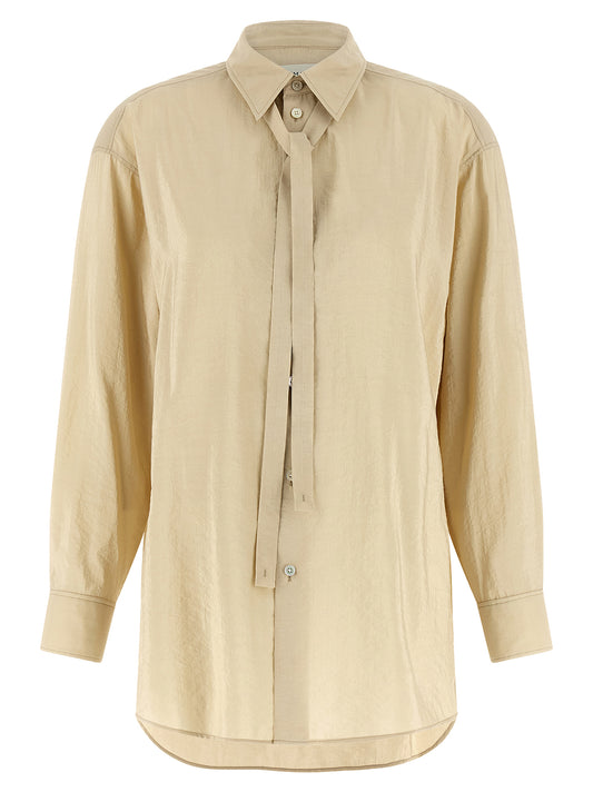 Lemaire Beige Seidenbluse
