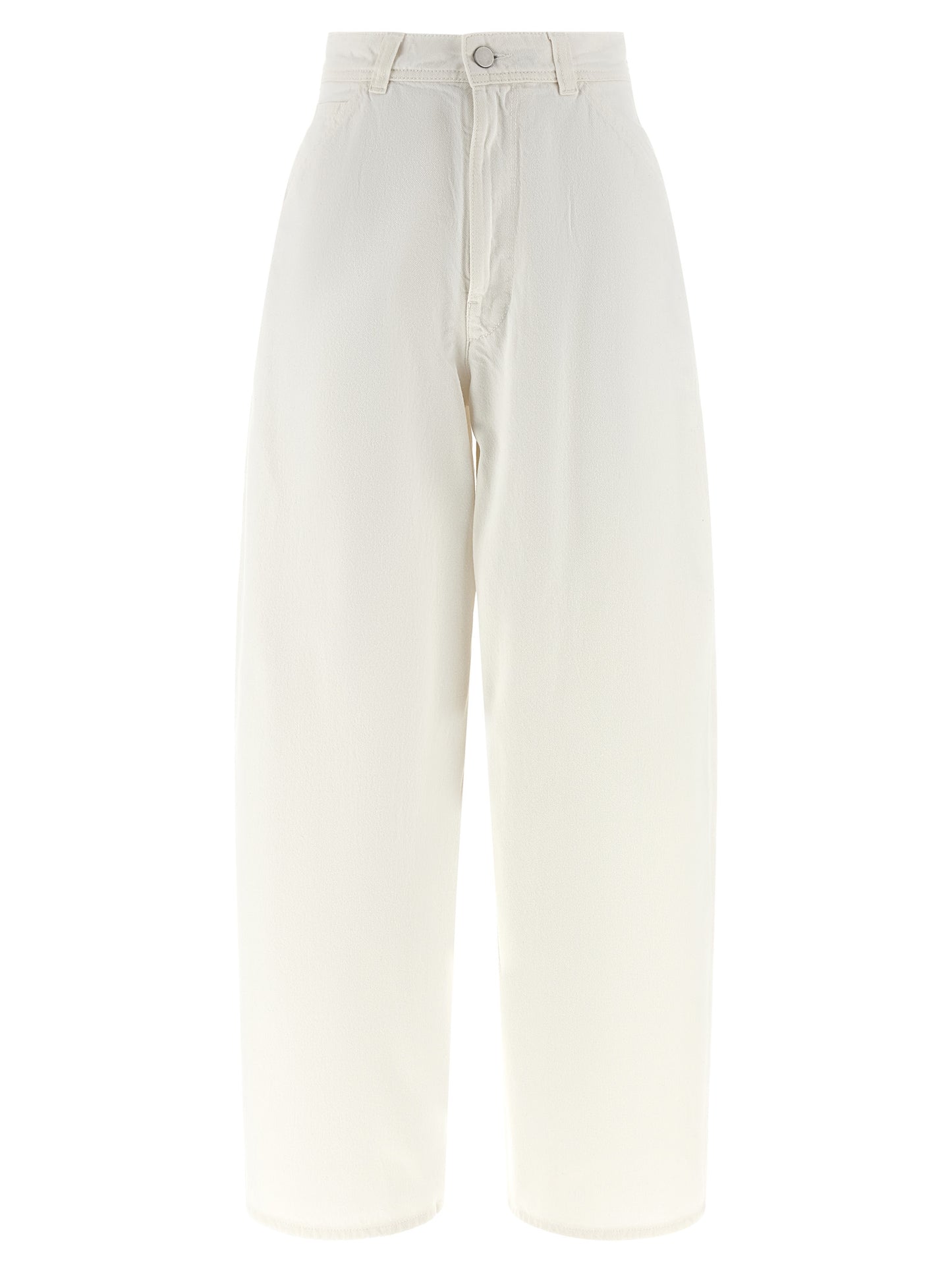 Lemaire Weiße Baumwoll-Jeans Denim