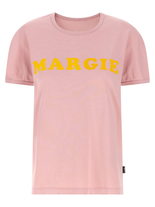 MM6 Maison Margiela Mehrfarbiges Baumwoll-T-Shirt