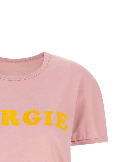 MM6 Maison Margiela Mehrfarbiges Baumwoll-T-Shirt