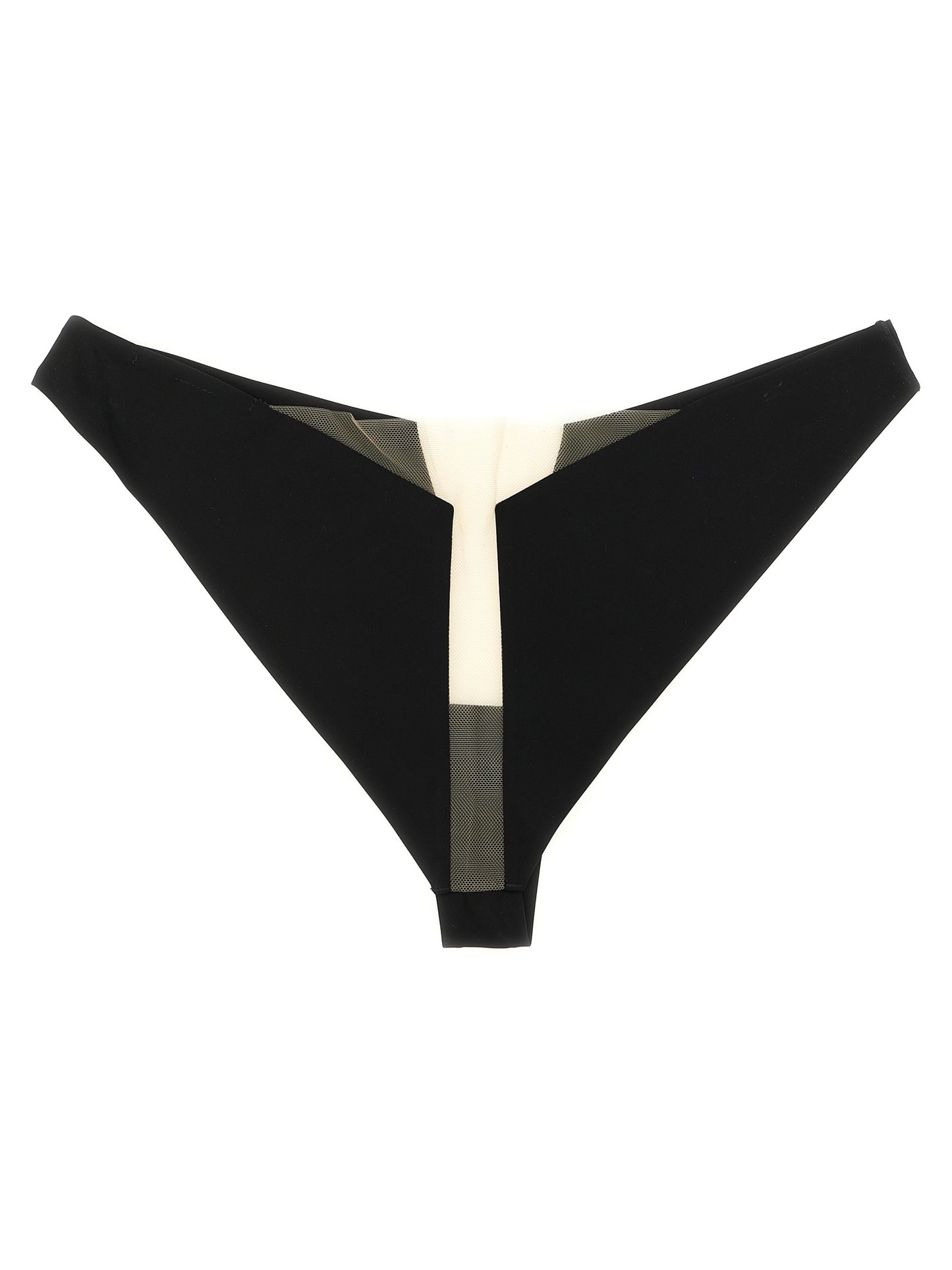 Rick Owens Schwarzer Nylon-Slip