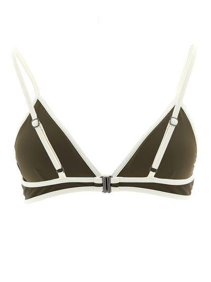 Brunello Cucinelli Grüner Polyamid-Bikini