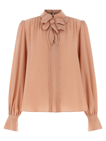 Valentino Garavani Mehrfarbige Seidenbluse