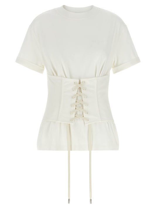 Alexander McQueen Weißes Baumwoll-T-Shirt