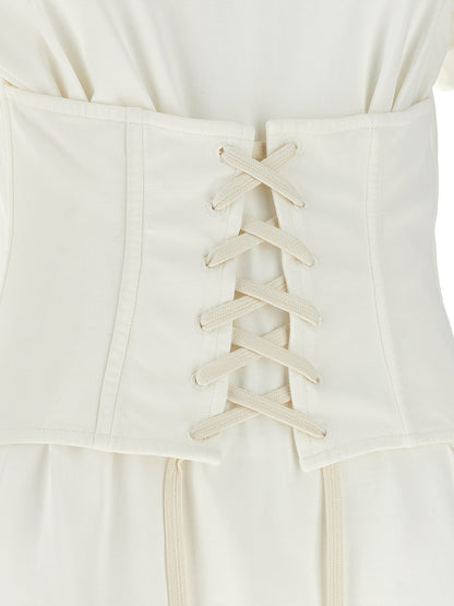 Alexander McQueen Weißes Baumwoll-T-Shirt