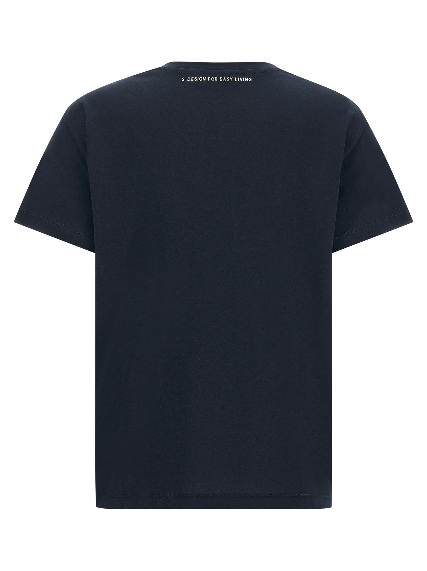 'S Max Mara Blaues Baumwoll-T-Shirt