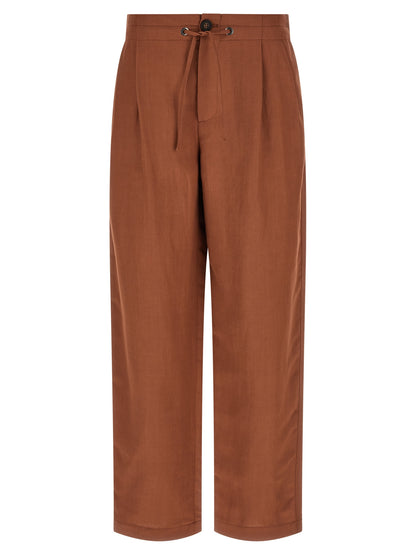 Brunello Cucinelli Mehrfarbige Freizeithose aus Viskose