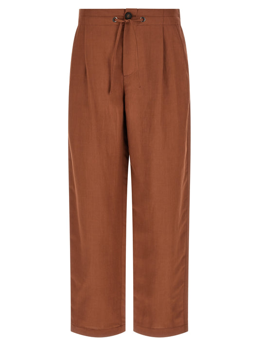 Brunello Cucinelli Mehrfarbige Freizeithose aus Viskose