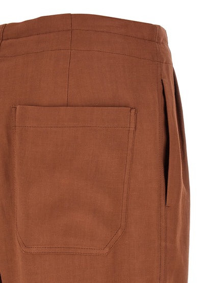 Brunello Cucinelli Mehrfarbige Freizeithose aus Viskose