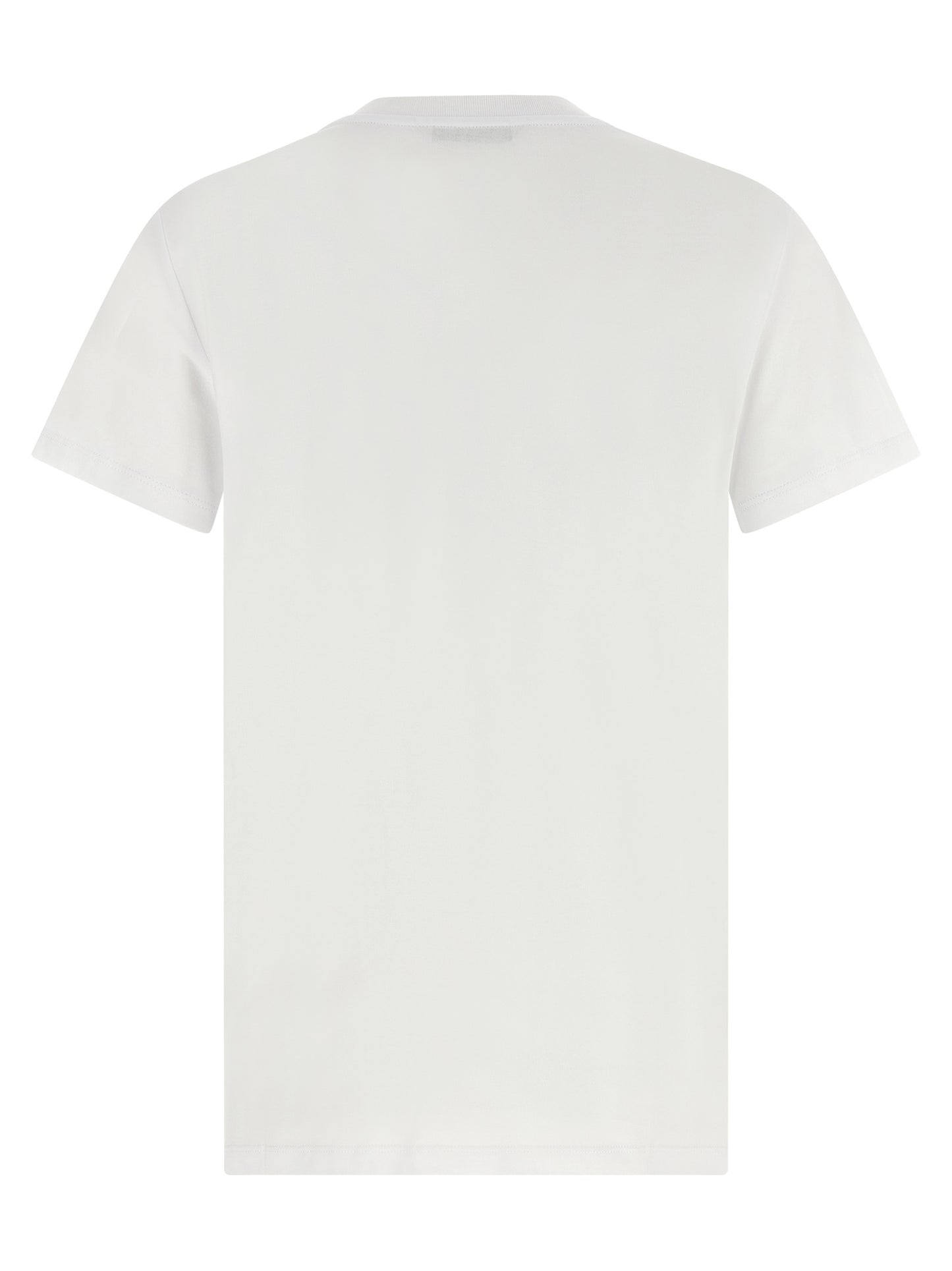 Max Mara Weißes Baumwoll-T-Shirt
