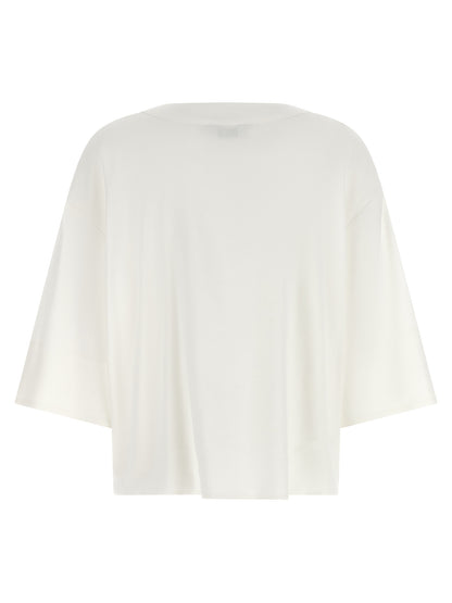 Max Mara Weiße Leinenbluse