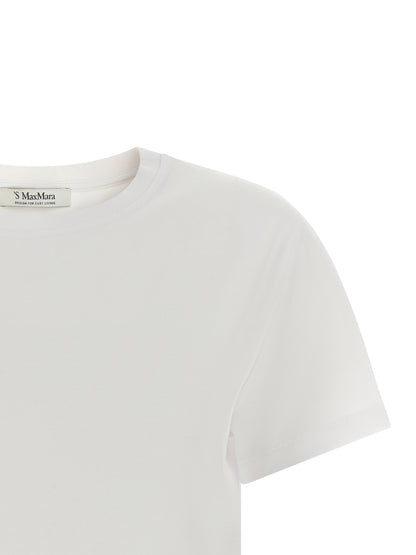 'S Max Mara Goldenes Baumwoll-T-Shirt