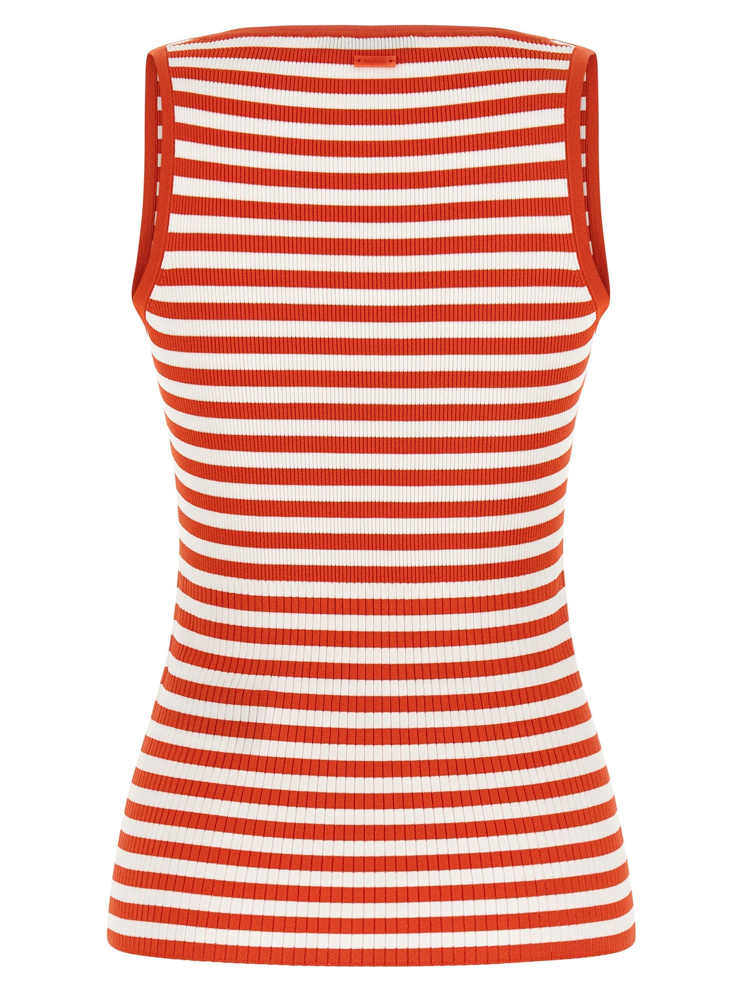 Max Mara Ärmelloses T-Shirt aus Viskose in Multicolor