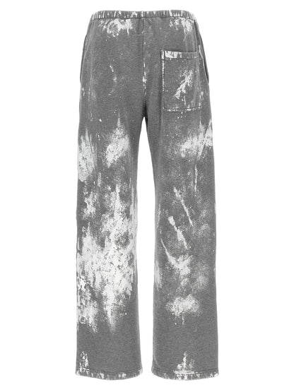 MM6 Maison Margiela Graue Baumwoll-Jogginghose (Sporthose)