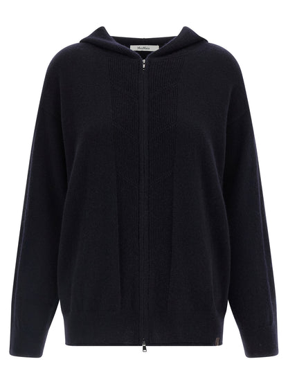 Max Mara Blauer Kaschmir-Cardigan