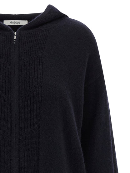 Max Mara Blauer Kaschmir-Cardigan