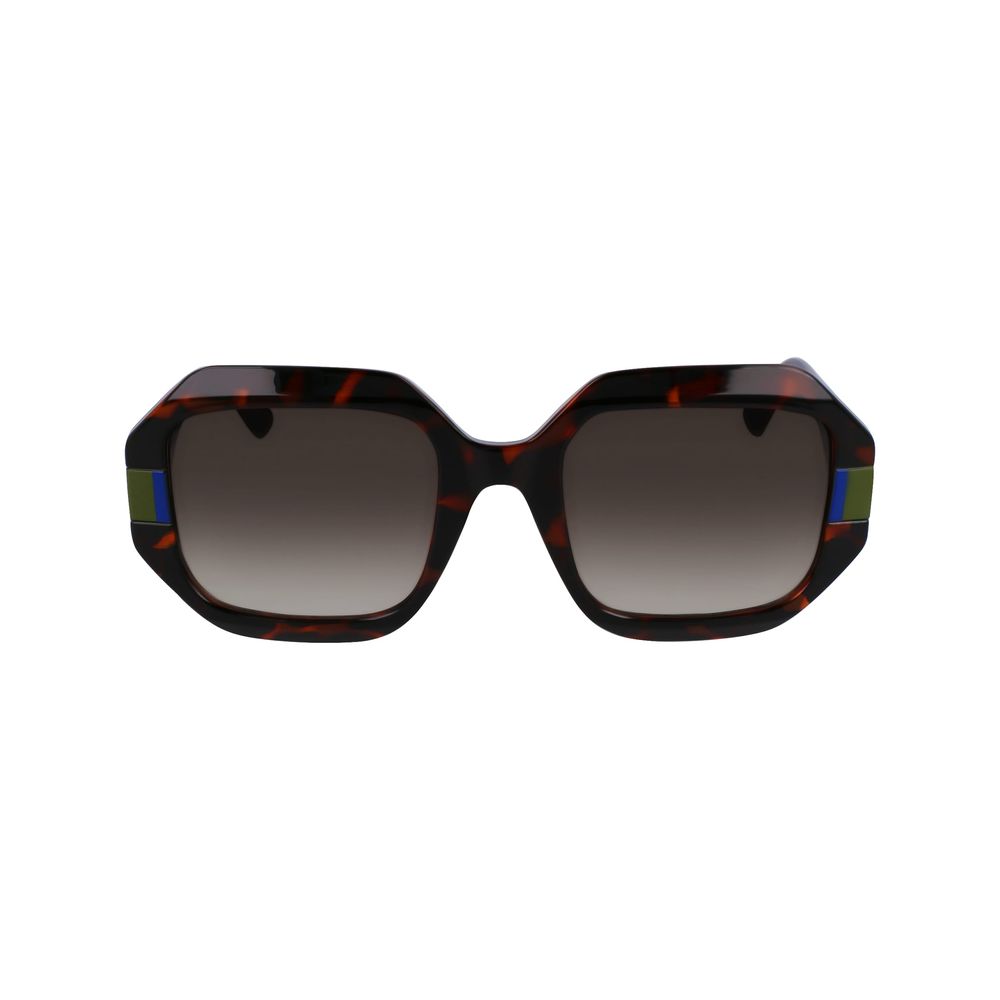Karl Lagerfeld Braune Spritzguss-Sonnenbrille