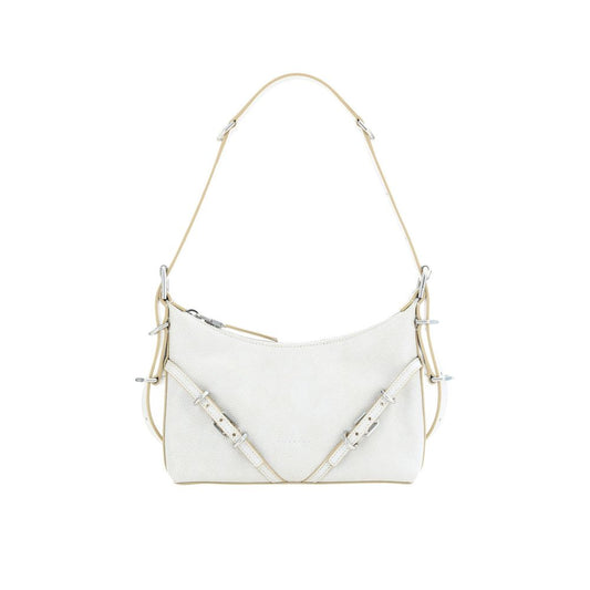 Givenchy Weiße Leder Schultertasche