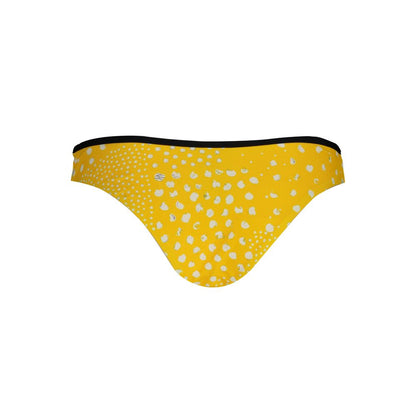 Karl Lagerfeld Giallo Poliammide Damen-Badehose