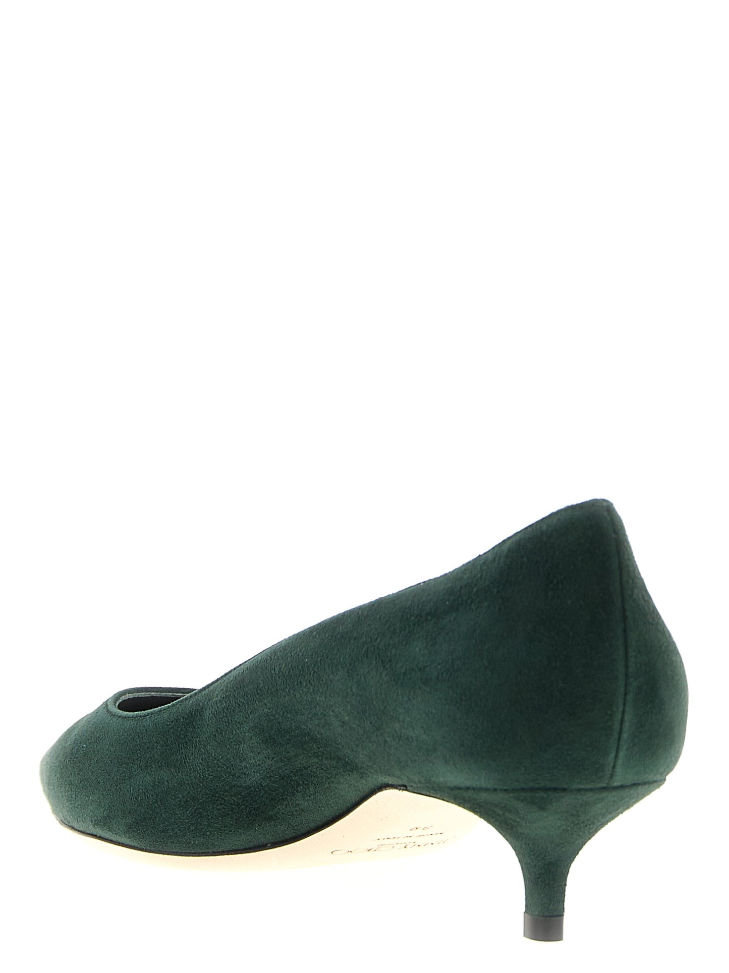 Jimmy Choo Zweifarbige Leder Pumps mit mittlerem Absatz