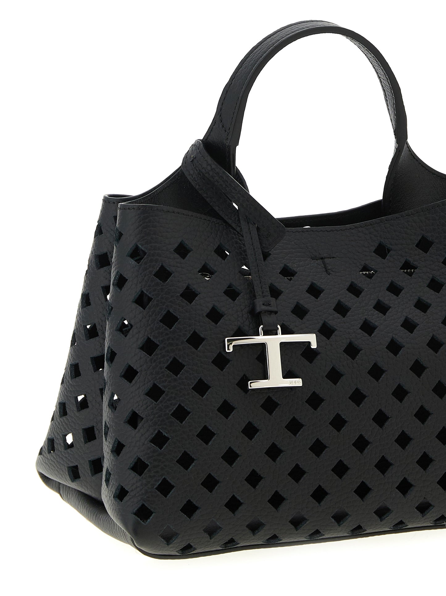 Tod's Schwarze Kalbsleder-Handtasche
