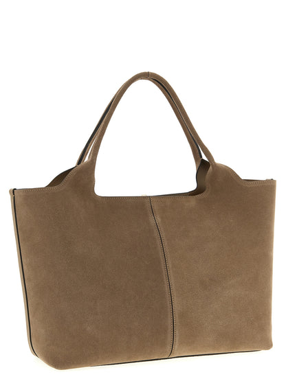 Tod's Beige Kalbsleder-Tote Bag