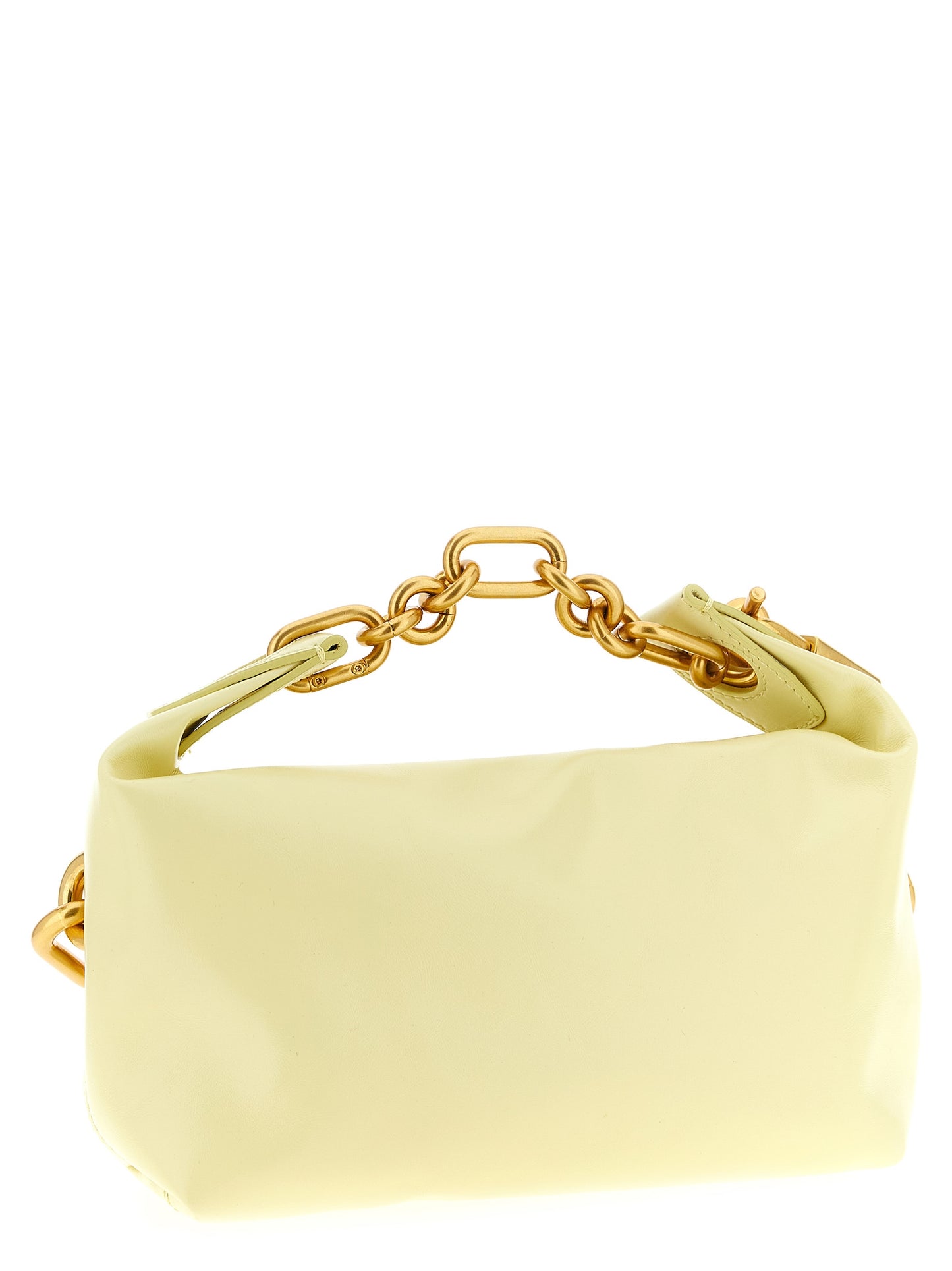 Balmain Zweifarbige Kalbsleder-Handtasche