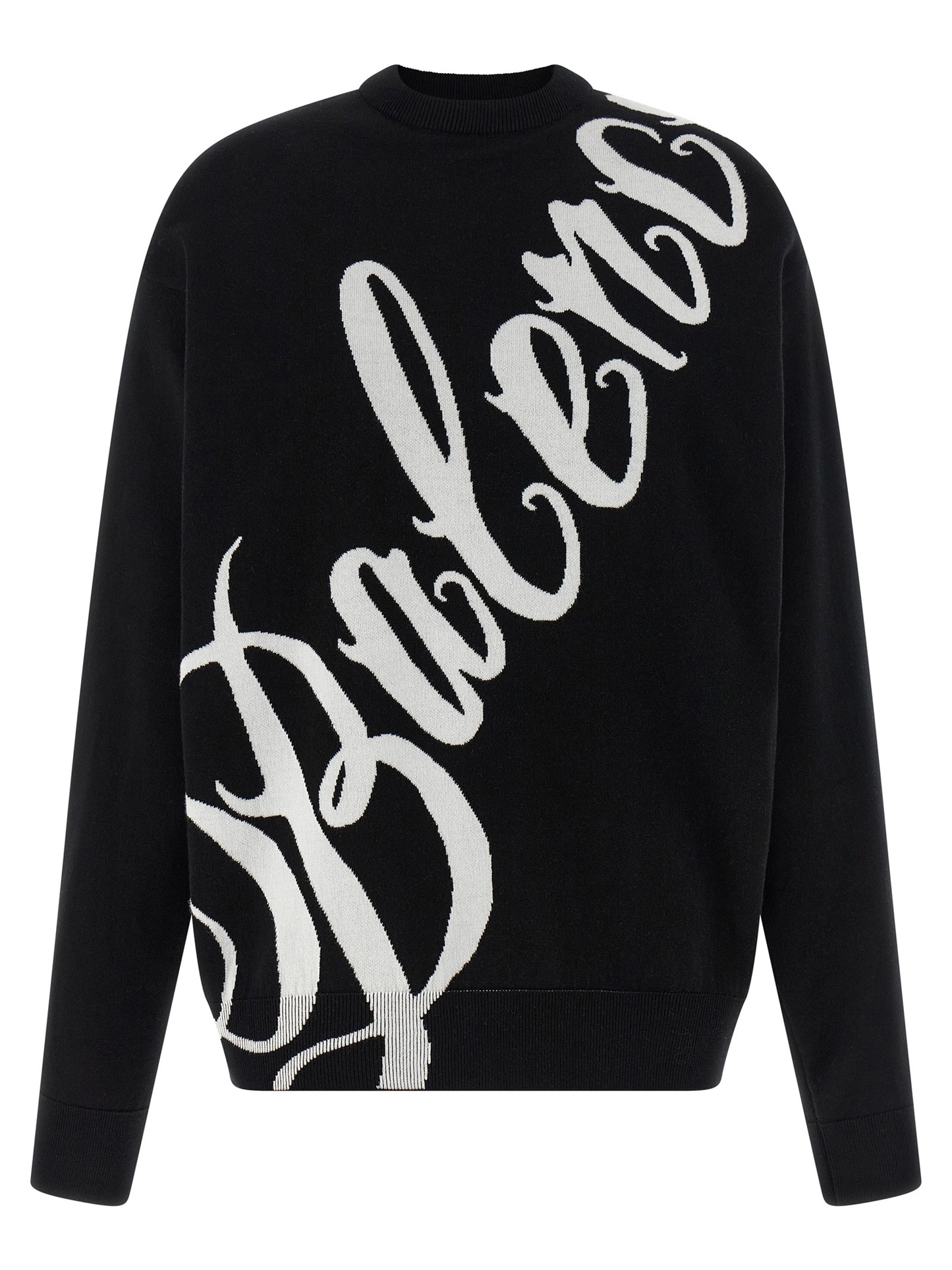 Balenciaga Baumwoll-Cardigan in Zweifarbenoptik