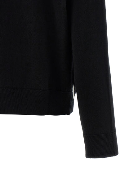 Balenciaga Baumwoll-Cardigan in Zweifarbenoptik