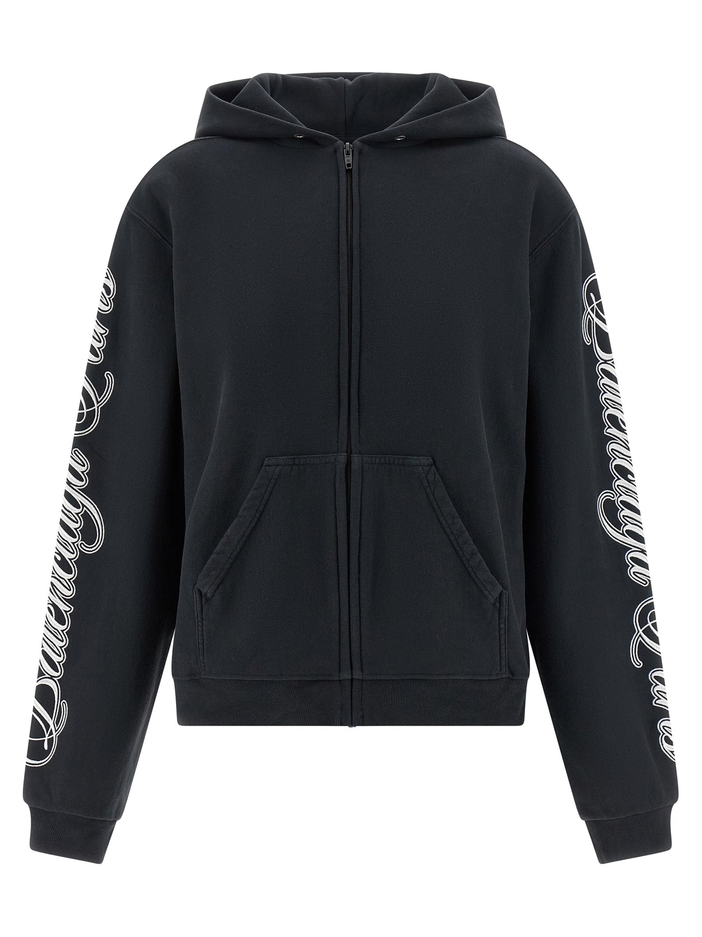 Balenciaga Schwarzer Baumwoll-Sweatshirt