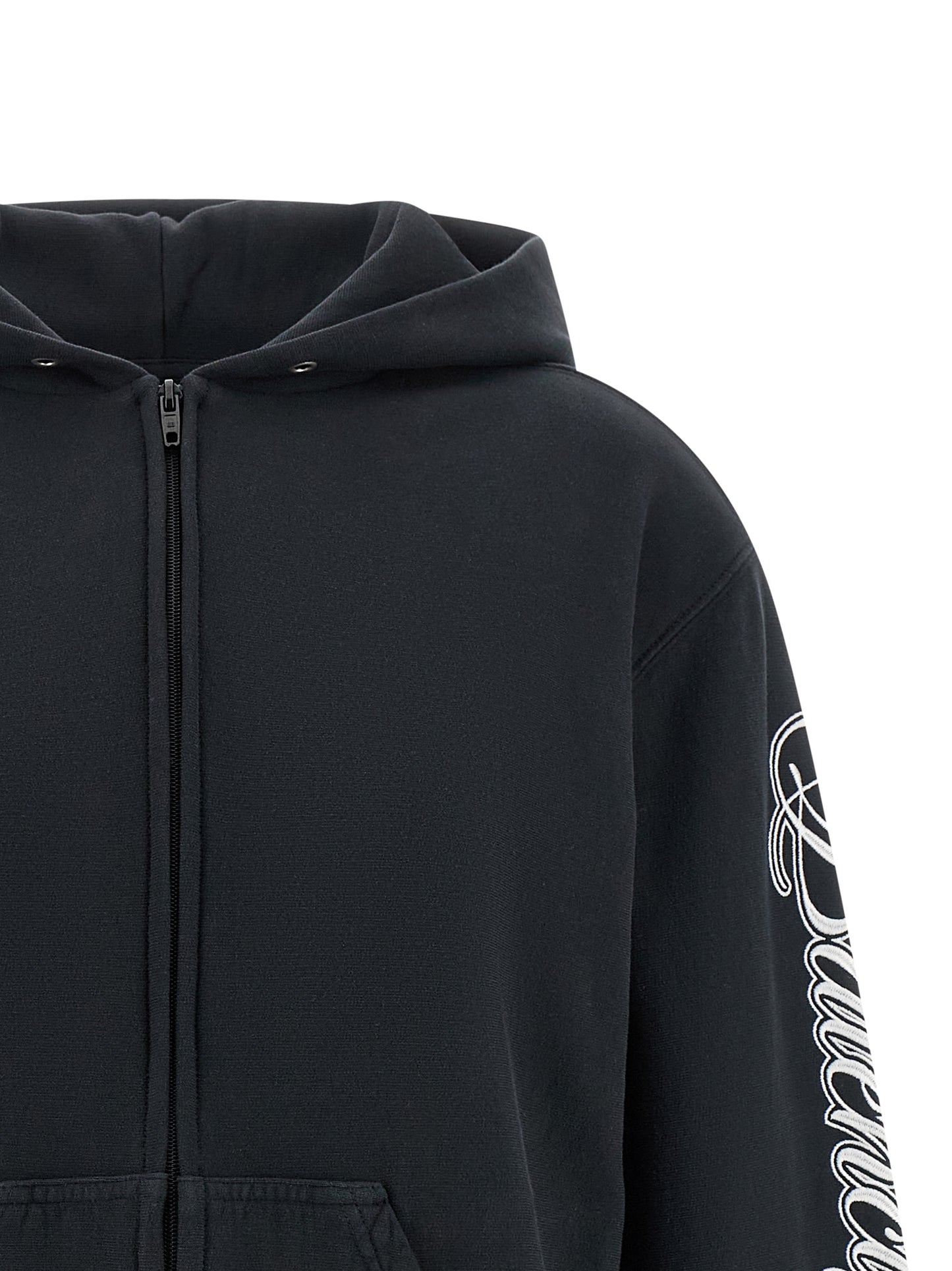 Balenciaga Schwarzer Baumwoll-Sweatshirt