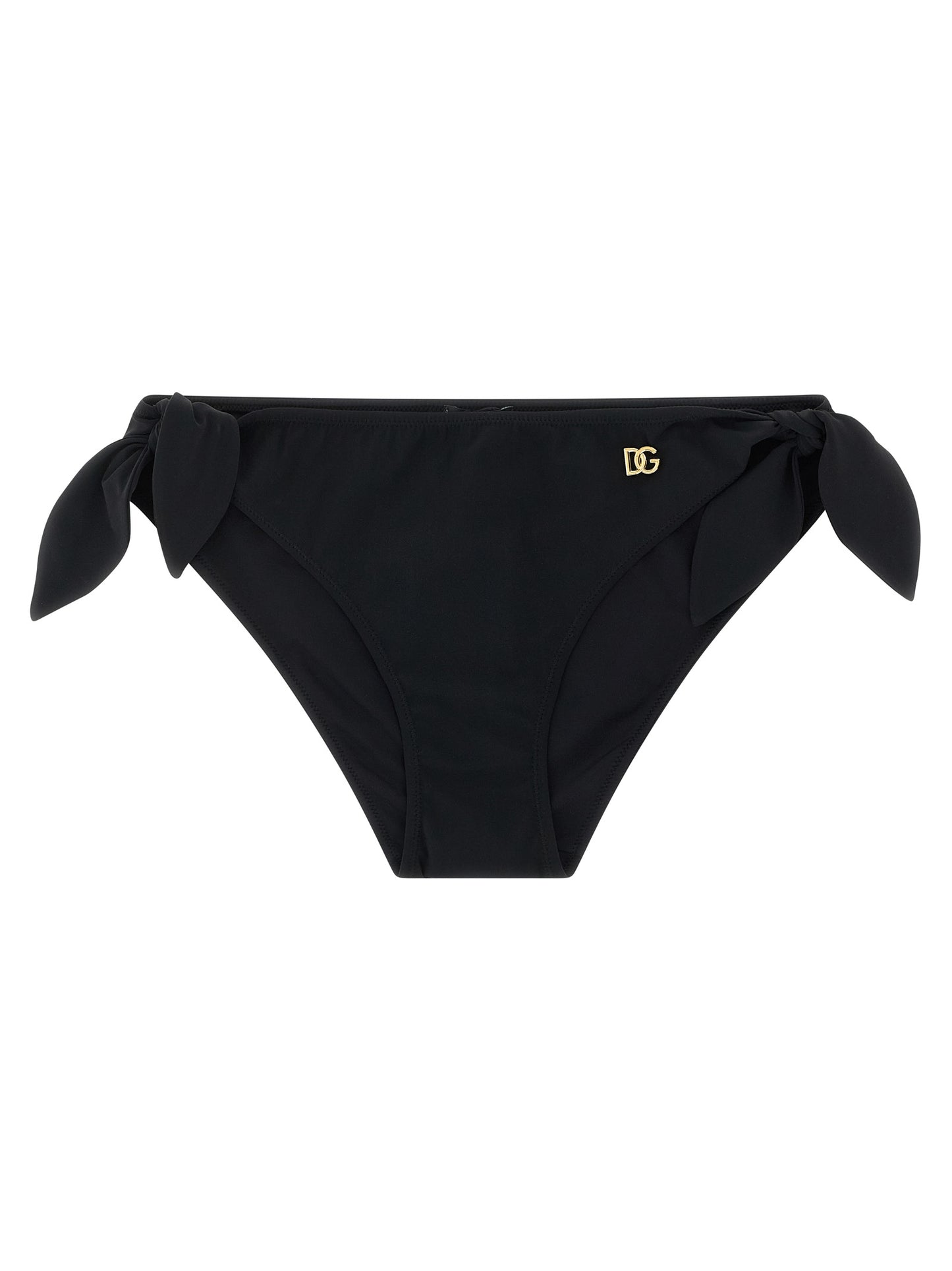 Dolce & Gabbana Schwarze Badehose aus Polyamid