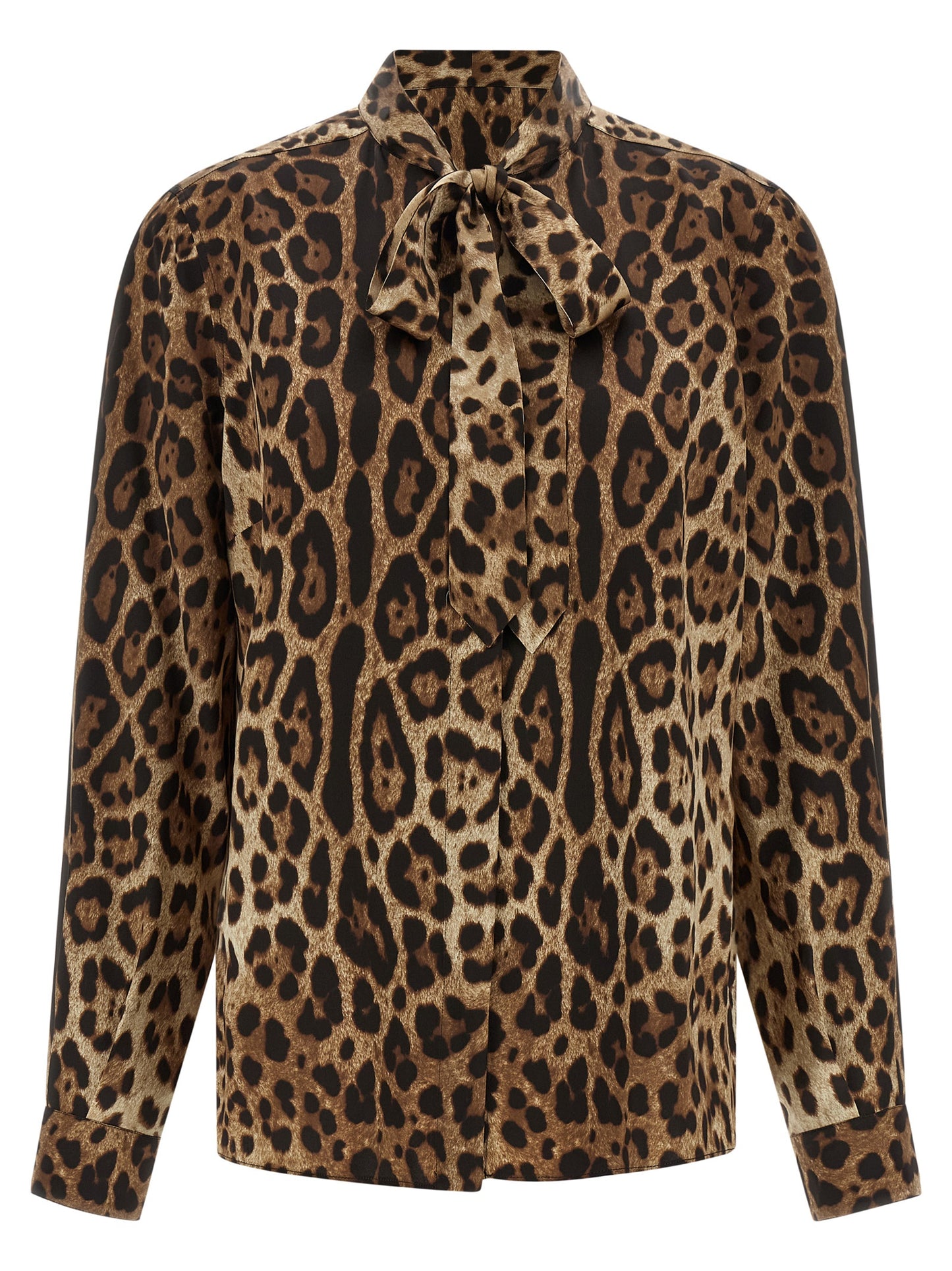 Dolce & Gabbana Braune Seidenbluse