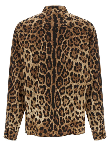 Dolce & Gabbana Braune Seidenbluse