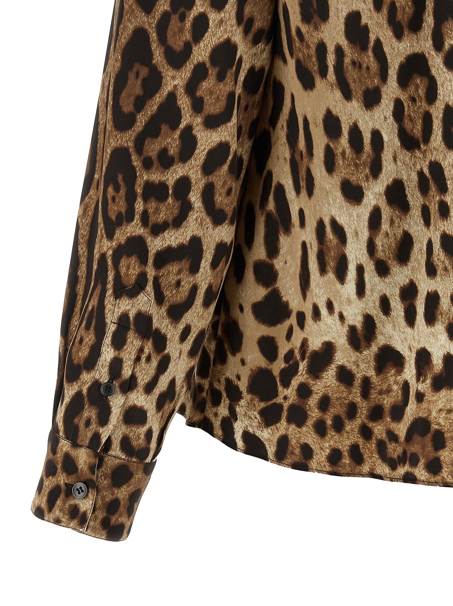 Dolce & Gabbana Braune Seidenbluse