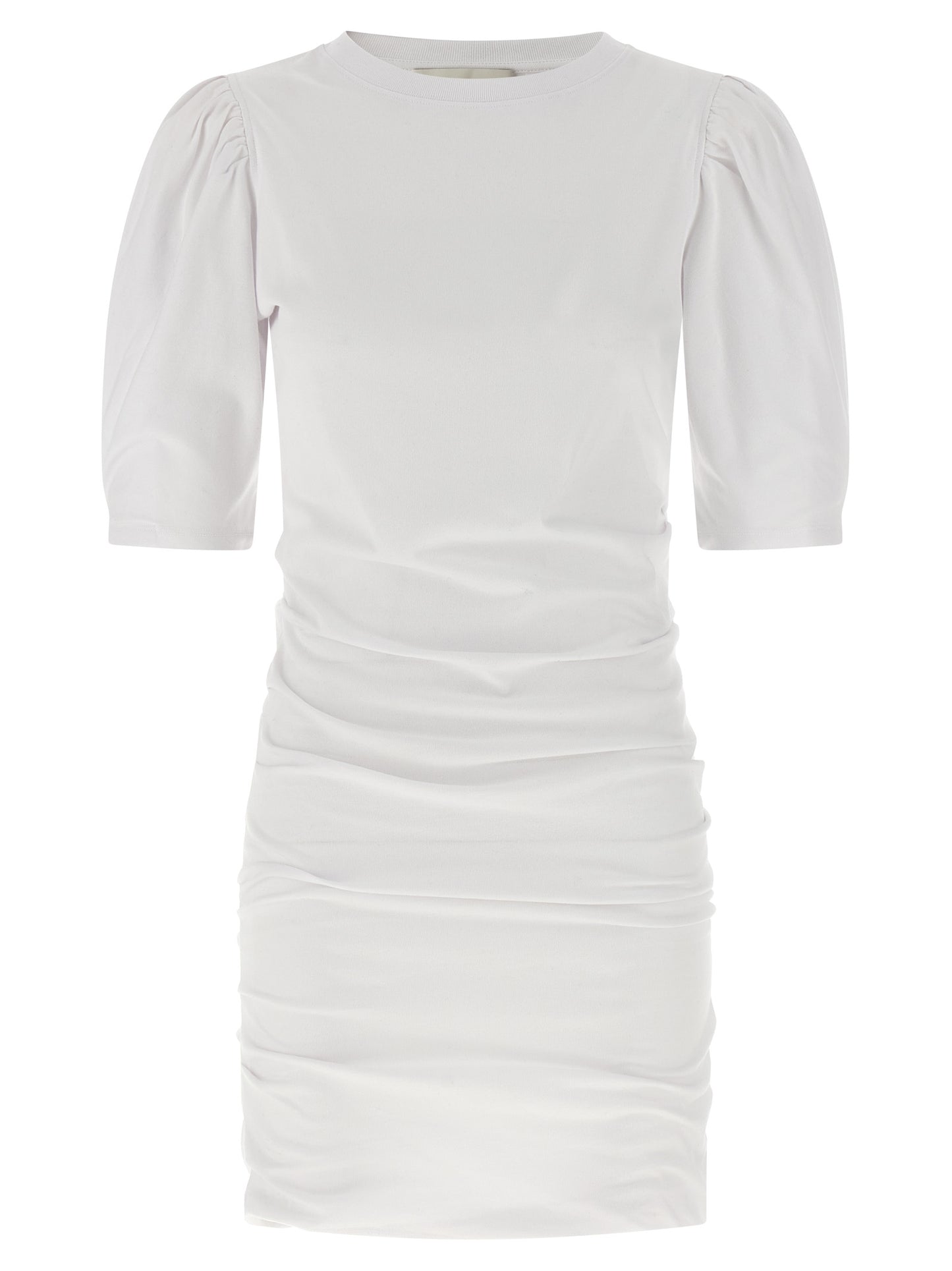 Isabel Marant Weißes Baumwoll-Kurzkleid
