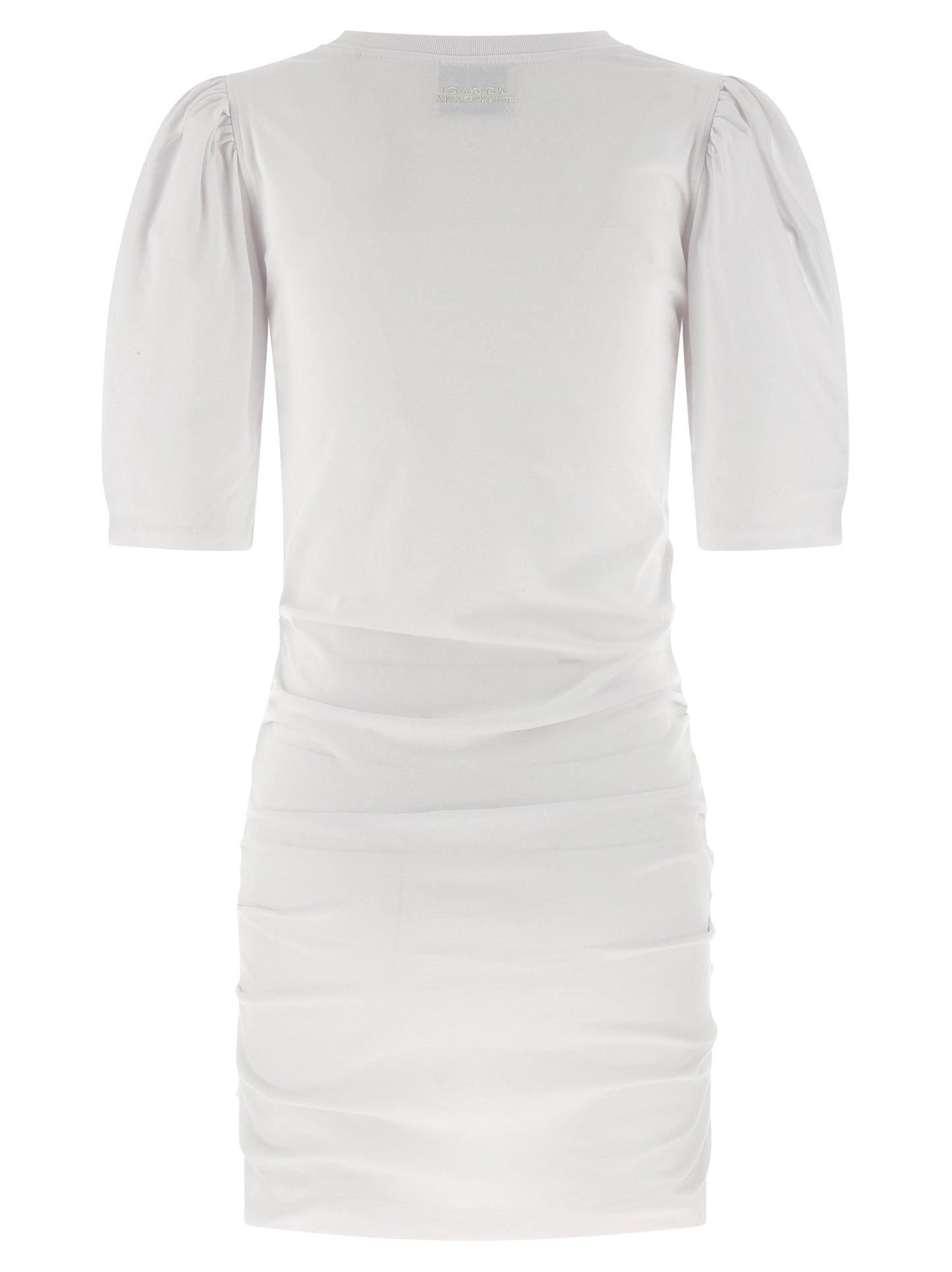 Isabel Marant Weißes Baumwoll-Kurzkleid