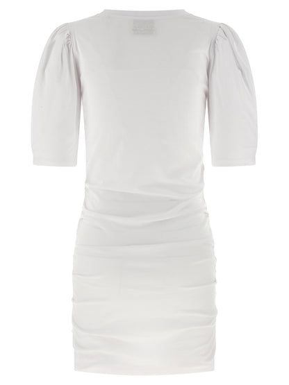 Isabel Marant Weißes Baumwoll-Kurzkleid