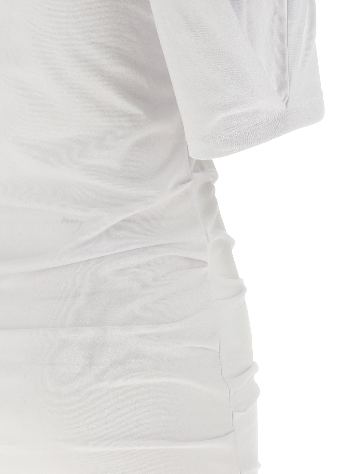 Isabel Marant Weißes Baumwoll-Kurzkleid