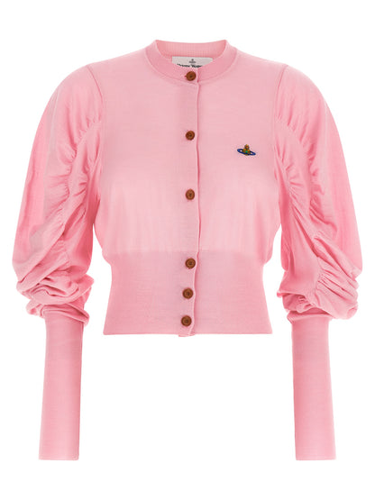 Vivienne Westwood Mehrfarbige Wollstrickjacke