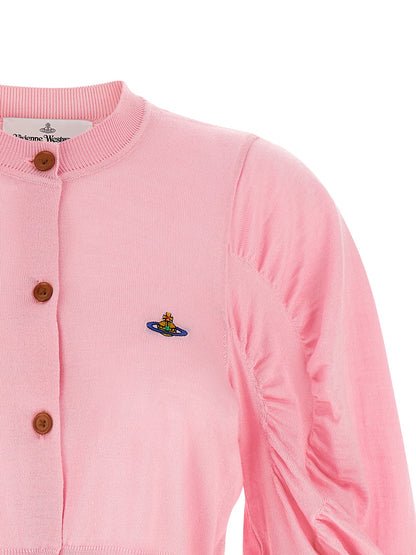 Vivienne Westwood Mehrfarbige Wollstrickjacke