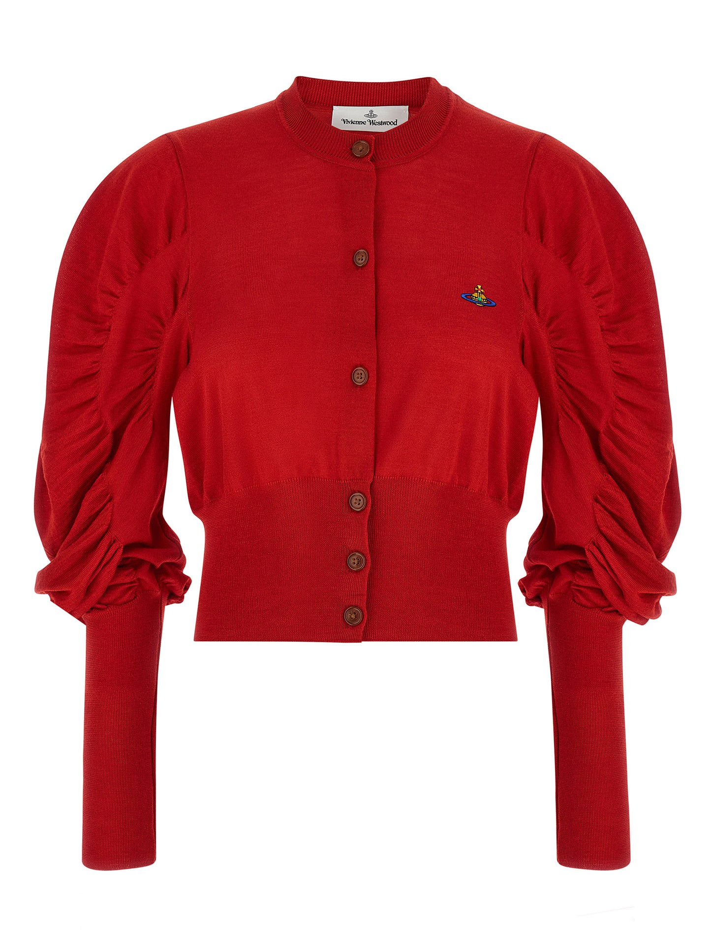 Vivienne Westwood Mehrfarbige Wollstrickjacke
