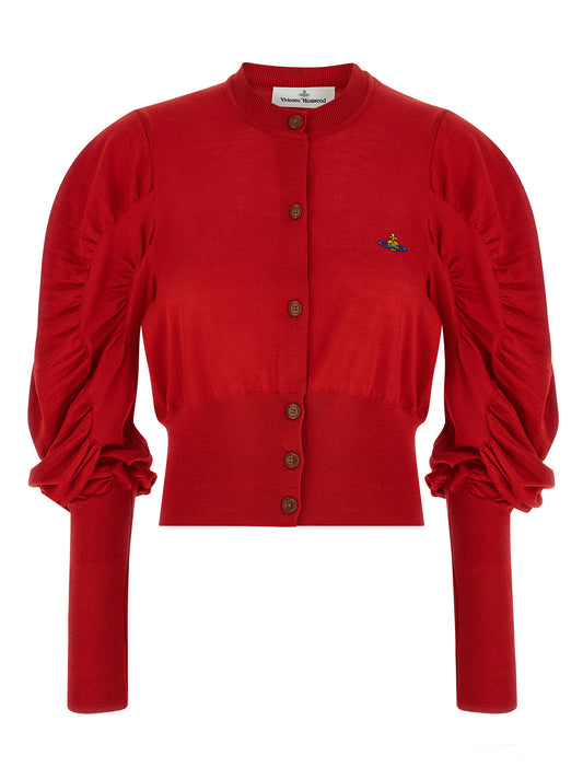 Vivienne Westwood Mehrfarbige Wollstrickjacke