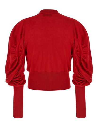 Vivienne Westwood Mehrfarbige Wollstrickjacke