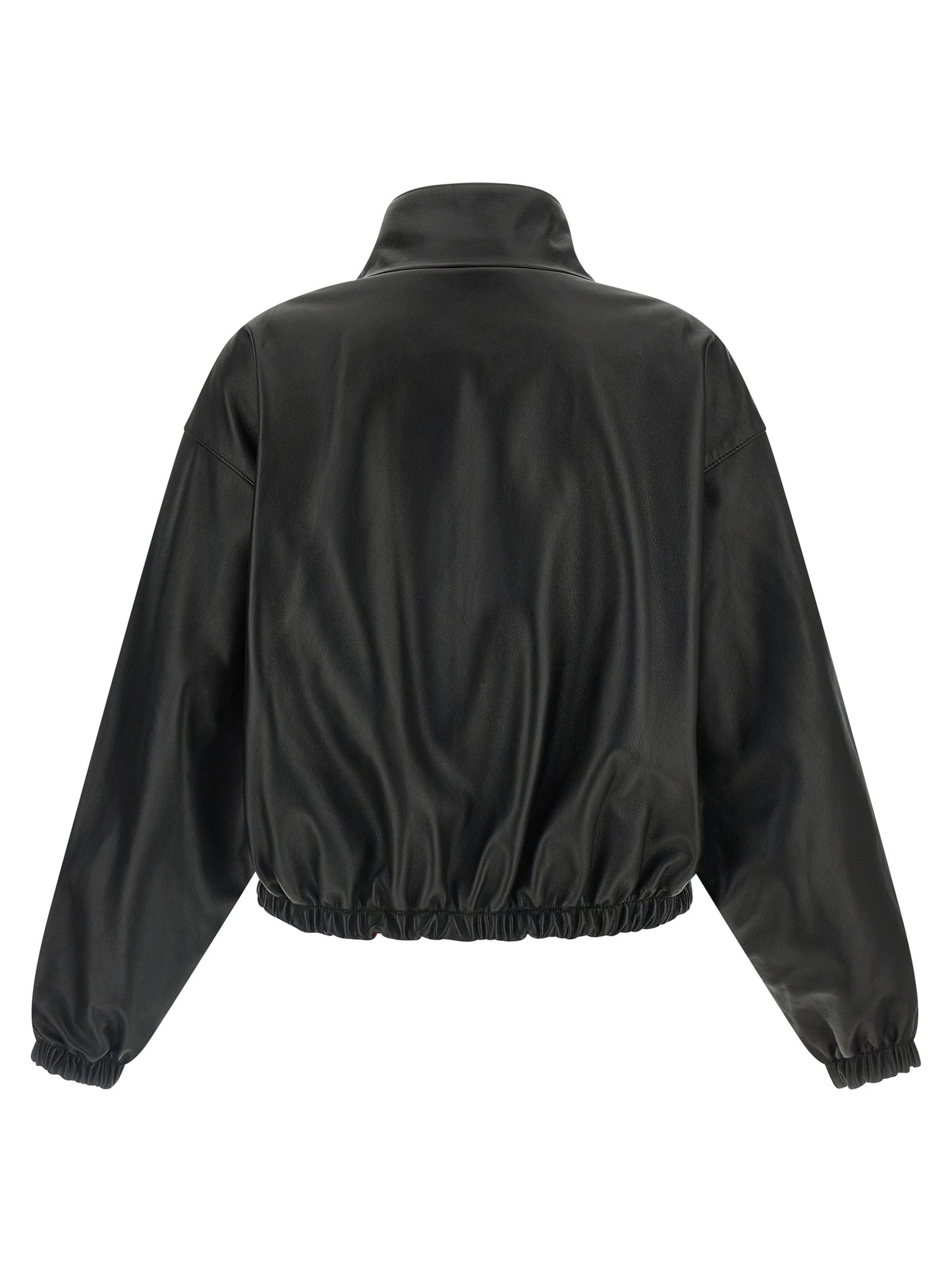Balenciaga Schwarze Lammlederjacke