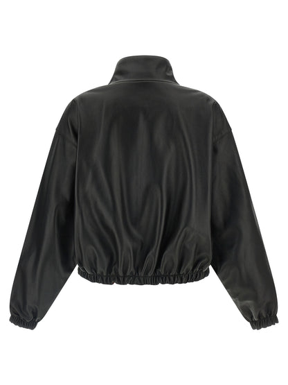 Balenciaga Schwarze Lammlederjacke