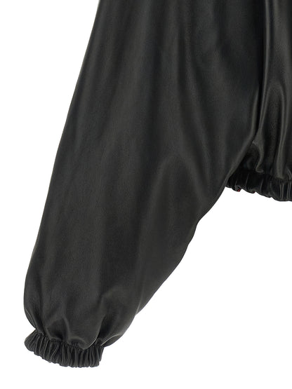 Balenciaga Schwarze Lammlederjacke