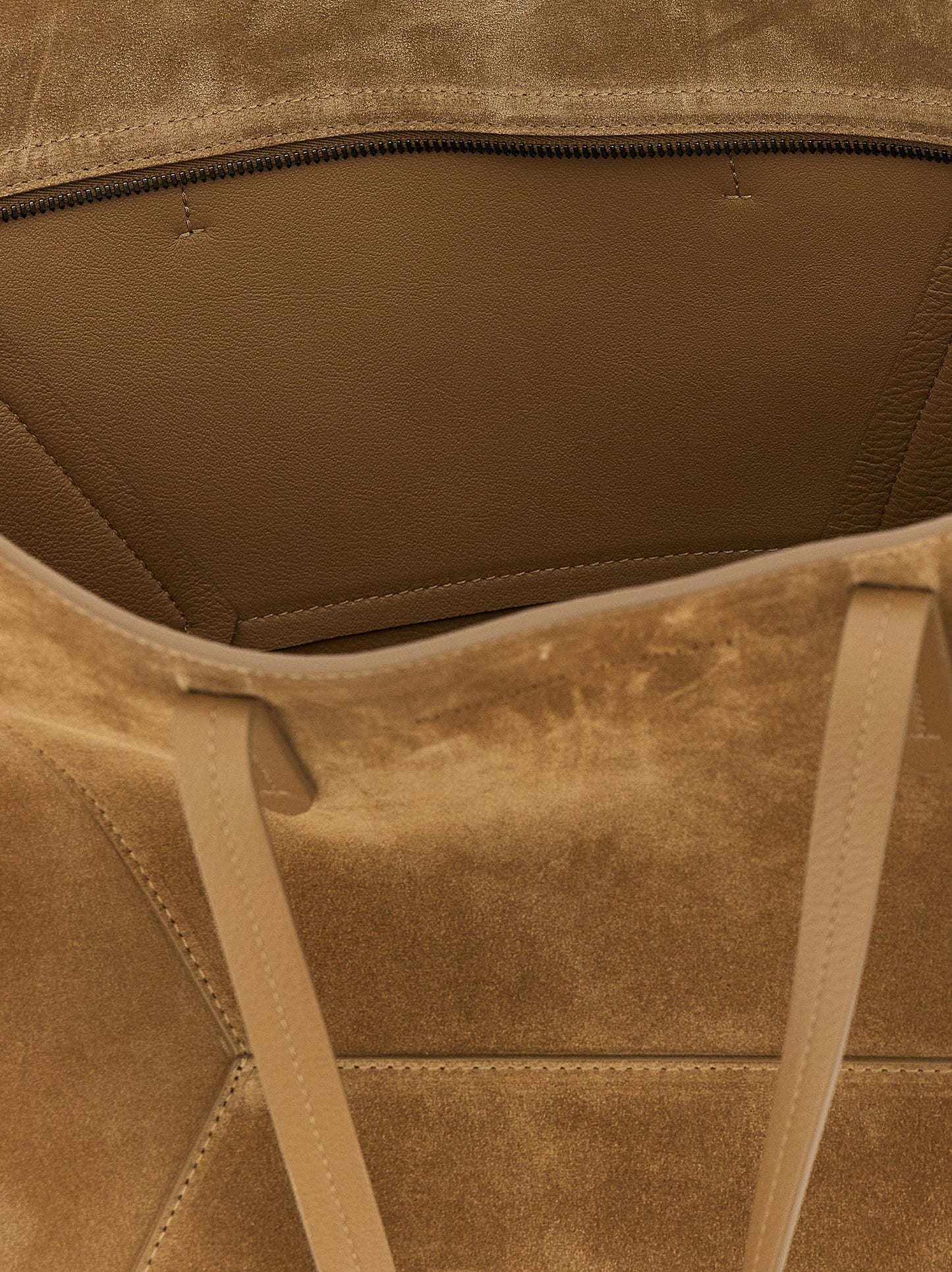 Brunello Cucinelli Braunes Kalbsleder Damen Crossbody Tasche