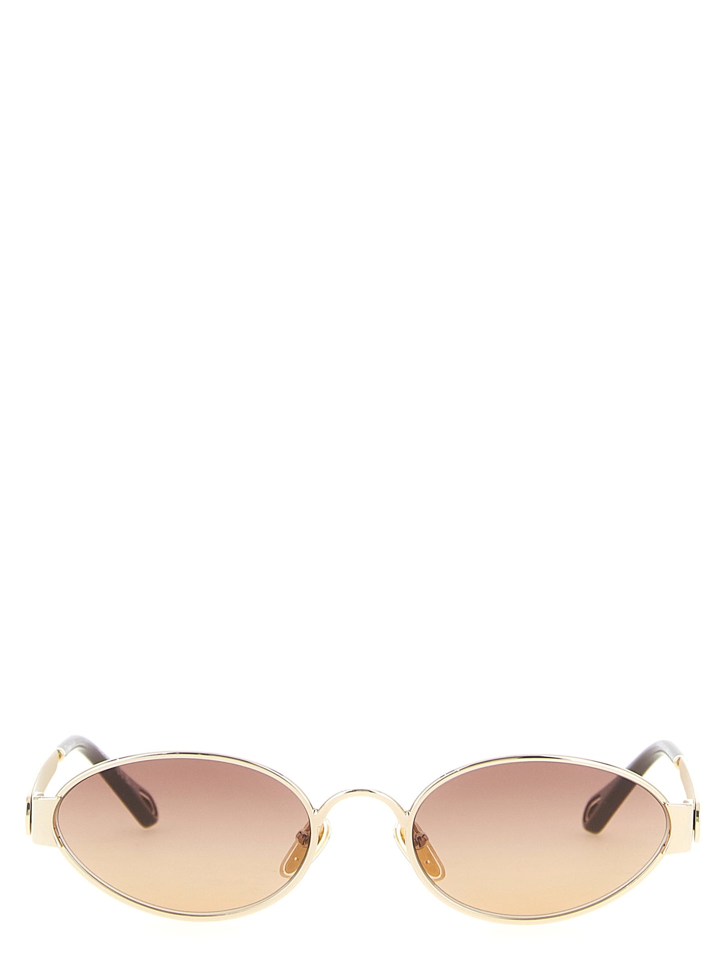 Chloé Sonnenbrille aus mehrfarbigem Metall