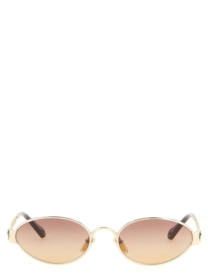 Chloé Sonnenbrille aus mehrfarbigem Metall
